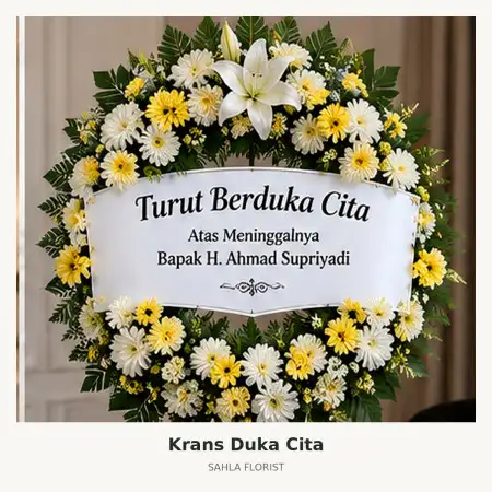 Krans Bunga Duka Bsd Green Office Park